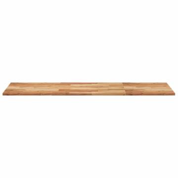 Table Top Rectangular Solid Wood Acacia - 140x60 cm