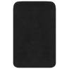 Luxury Bathroom Mat Set - 3 Pieces Fabric Anthracite