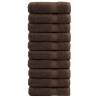  Premium Hand Towels SOLUND 10pcs Brown 50x100cm 600gsm Colour brown Size 50 x 100 cm Quantity in Package 10 