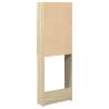 Washing Machine Cabinet Sonoma Oak - 64x25.5x190 cm | HipoMarket