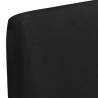 Straight Stretchable Chair Cover Set - 4 pcs Black | HipoMarket