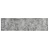 Soft & Stylish Kitchen Rug Washable Beton 45x150 cm Velvet