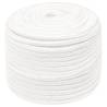 Boat Rope Full White 12mm 100m - Durable Polypropylene