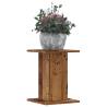  Plant Stands 2 pcs Old Wood 30x30x40 cm Engineered Wood Colour old wood Size 30 x 30 x 40 cm Quantity in Package 1 