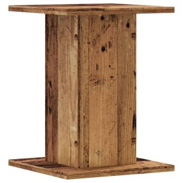 Stylish Plant Stands - Set of 2 Old Wood | Hipo Market