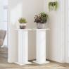 White Plant Stands 2 pcs - 30x30x80 cm Engineered Wood