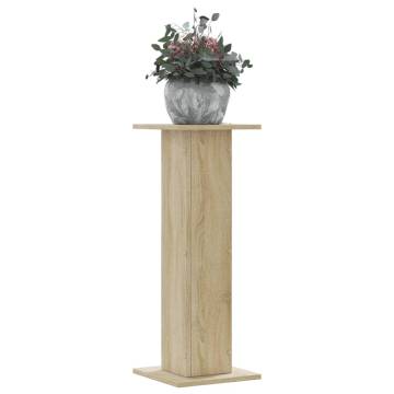 Sonoma Oak Plant Stands (2 pcs) - 30x30x80 cm | HipoMarket