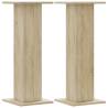 Sonoma Oak Plant Stands (2 pcs) - 30x30x80 cm | HipoMarket