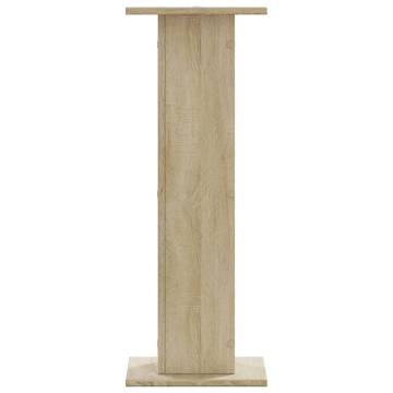 Sonoma Oak Plant Stands (2 pcs) - 30x30x80 cm | HipoMarket