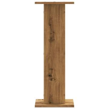 Artisian Oak Plant Stands - 2 pcs | Durable Engineered Wood