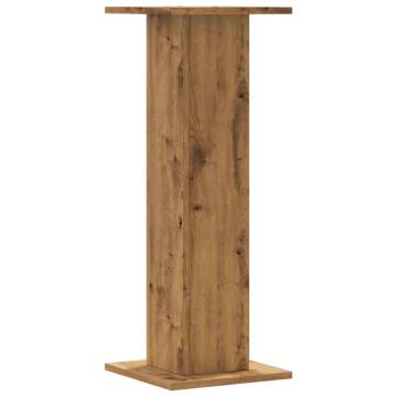 Artisian Oak Plant Stands - 2 pcs | Durable Engineered Wood