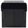 48L Soft-Close Pull-Out Dustbin for Kitchen Cupboards