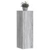  Plant Stands 2 pcs Grey Sonoma 33x33x100 cm Engineered Wood Colour grey sonoma Size 33 x 33 x 100 cm Quantity in Package 2 