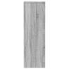 Plant Stands 2 pcs Grey Sonoma - Engineered Wood | HipoMarket