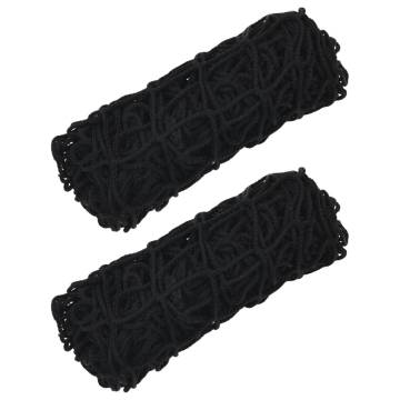 Hay Nets 2 pcs Square Black 100x100 cm PP - Durable & Practical