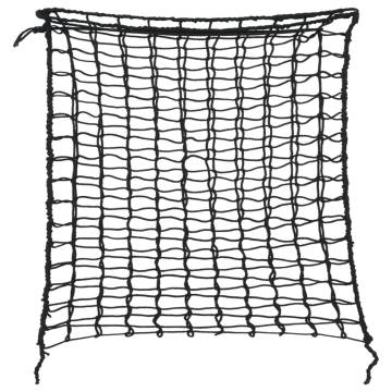 Hay Nets 2 pcs Square Black 100x100 cm PP - Durable & Practical