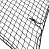 Trailer Net with Elastic Rope Black 3.5x3 m PP - Hipomarket