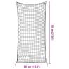 Trailer Net with Elastic Rope Black 7x3.5m - Durable & Versatile