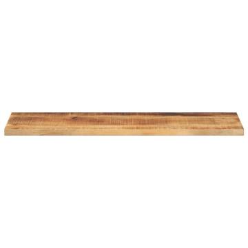 Rectangular Solid Wood Table Top - 100x20x2.5 cm