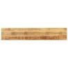  Table Top 140x30x2.5 cm Rectangular Solid Wood Rough Mango Colour rough mango wood(natural) Size 140 x 30 cm Quantity in Package 1 Thickness 25 mm 