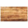  Table Top 110x50x2.5 cm Rectangular Solid Wood Rough Mango Colour rough mango wood(natural) Size 110 x 50 cm Quantity in Package 1 Thickness 25 mm 