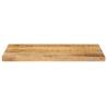 Rectangular Solid Wood Table Top - 50x20x3.8 cm | Hipo Market