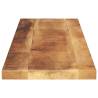 Solid Wood Mango Table Top 120x30 cm | Rustic Design