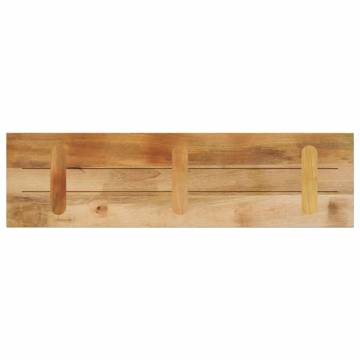 Solid Wood Mango Table Top 120x30 cm | Rustic Design