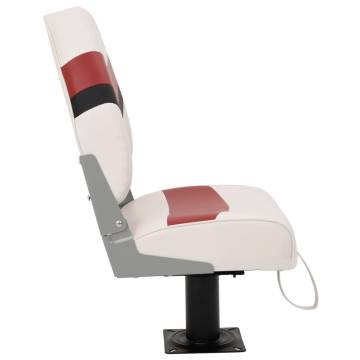 360° Rotatable Boat Seat with Pedestal | Comfort & Durability