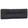 Pallet Cushions 5 pcs - Stylish Black Fabric for Outdoor & Indoor