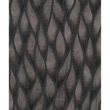 Noordwand Topchic Flames & Drops Wallpaper - Metallic Grey