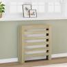 Stylish Sonoma Oak Radiator Cover - 78x20x82 cm