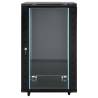 18U Network Cabinet - IP20 Black 60x60x100 cm | HipoMarket