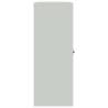 Stylish Light Grey File Cabinet - 90x40x105 cm Steel