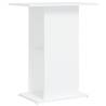 Stylish White Aquarium Stand - Engineered Wood 60.5x36x72.5 cm