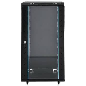 22U Network Cabinet Black - Durable & Secure Storage | HipoMarket