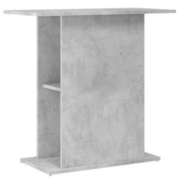 Aquarium Stand Concrete Grey - Stylish & Durable Support