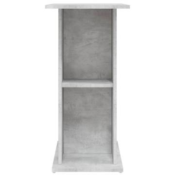 Aquarium Stand Concrete Grey - Stylish & Durable Support