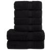  6 Piece Premium Towel Set SOLUND Black 600 gsm Colour black Quantity in Package 1 