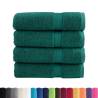 Premium Hand Towels SOLUND - 4 pcs Green 50x100 cm 600 gsm