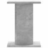 Speaker Stands 2 pcs Concrete Grey - Durable & Stylish Design