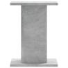 Speaker Stands 2 pcs Concrete Grey - Durable & Stylish Design