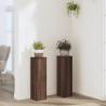  Plant Stand 2pcs Brown Oak 17x17x60 cm Engineered Wood Colour brown oak Size 17 x 17 x 60 cm Quantity in Package 2 