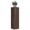 Plant Stand 2pcs Brown Oak | Durable Engineered Wood