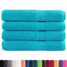 Premium SOLUND Towels - 4 pcs Turquoise | 100x200 cm 600 gsm