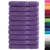 Premium SOLUND Sauna Towels - 10 pcs Purple 80x200 cm