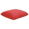 Red Sofa Cushions - 4 pcs 60x60 cm Fabric for Outdoor & Indoor