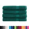 Premium Sauna Towels SOLUND - 4 pcs Green 80x200 cm | HipoMarket