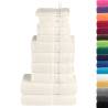 12 Piece Premium Towel Set SOLUND Cream - 600 GSM Quality