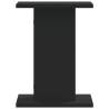 Stylish Black Plant Stands - 2 pcs 30x30x40 cm - Durable Design